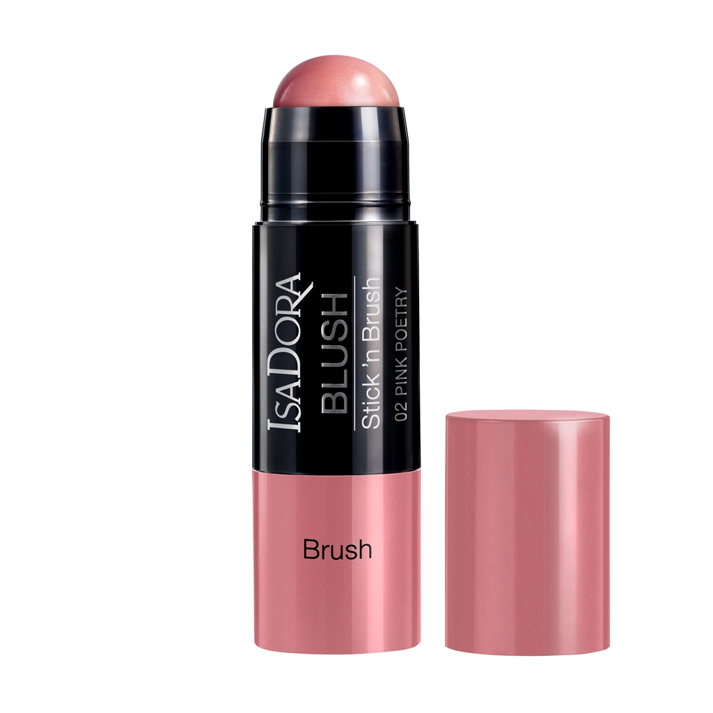 Blush Stick'n Brush 02 Pink Poetry | Produkter | IsaDora SV